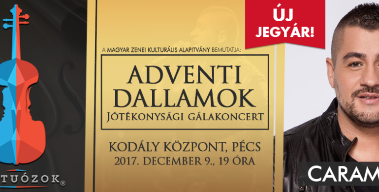 Adventi dallamok jótékonysági gálakoncert
