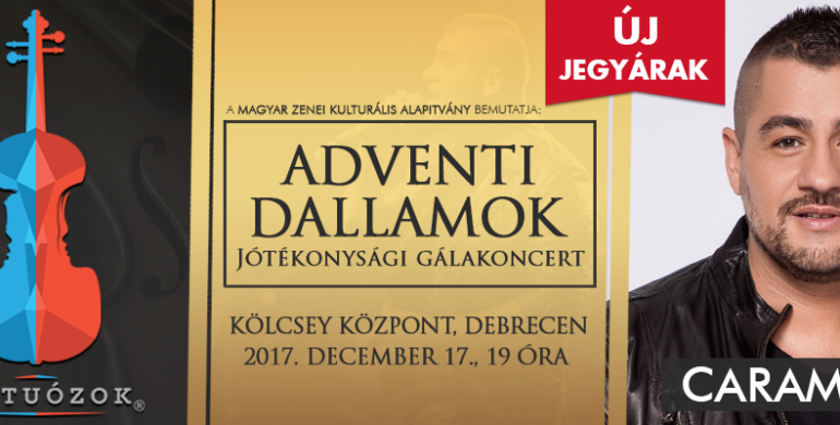 Adventi dallamok jótékonysági gálakoncert
