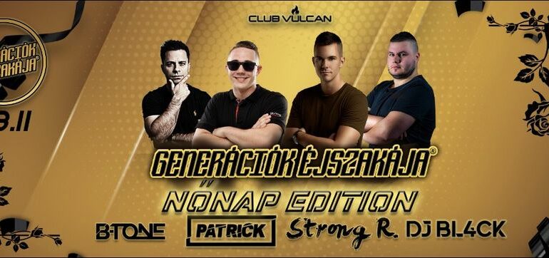 Generációk Éjszakája – Nőnap Edition – DJ Bl4ck Production